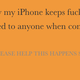 Illustration for article titled "iPhone Keeps Restarting" Glitch Is Driving the Internet Crazy